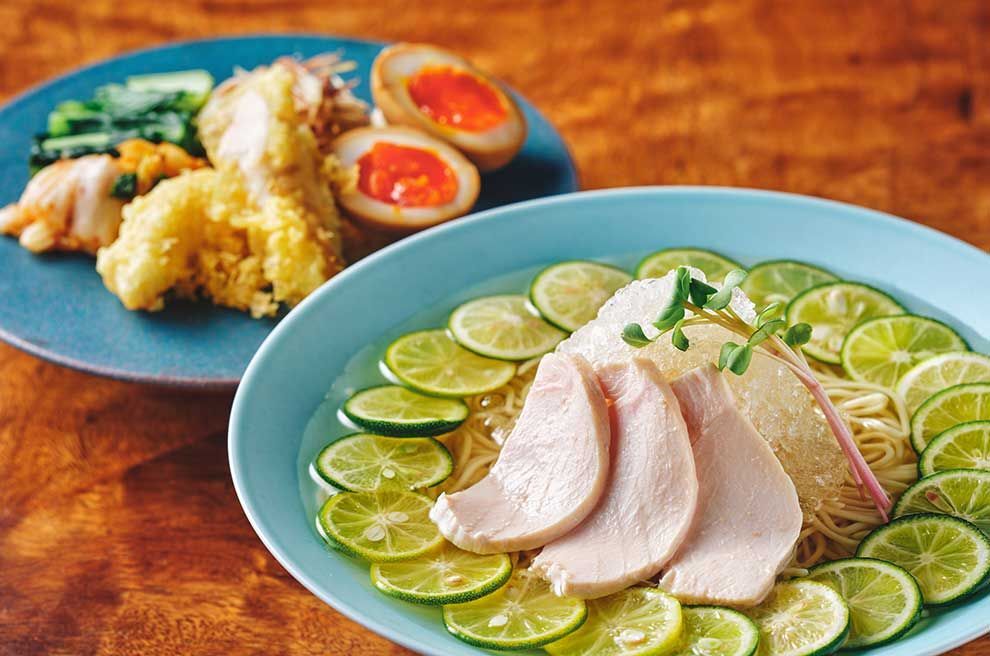 【夏限定】ひんやり鶏だし冷麺がスタート！